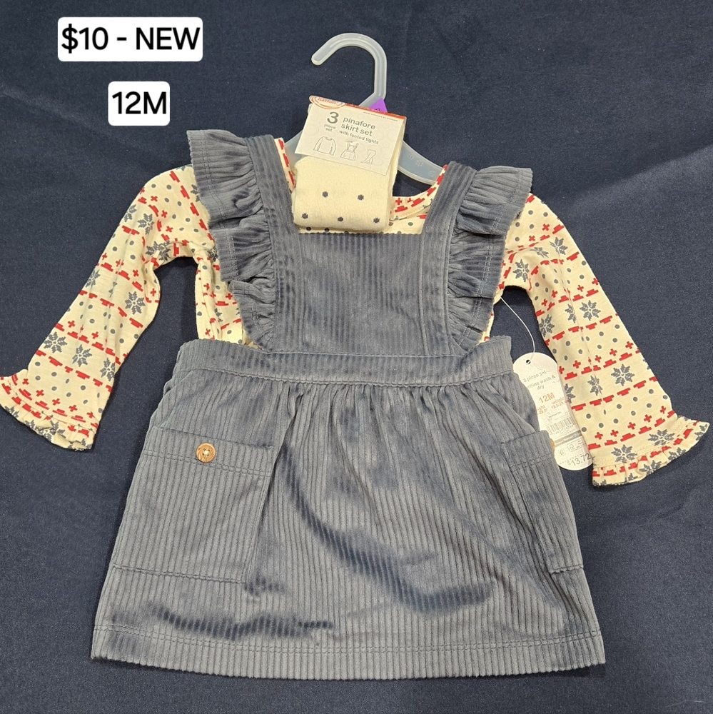 Christmas 3pc Set - 12m